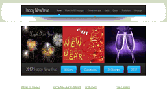 Desktop Screenshot of happy-new-year.org